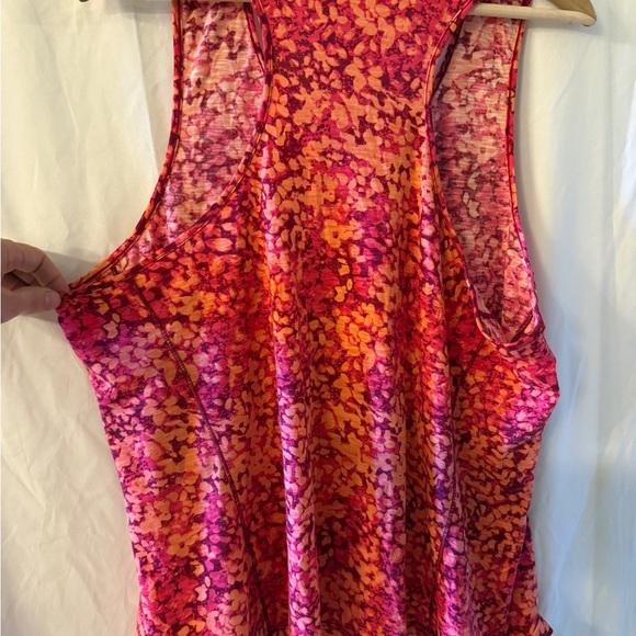 Titles Nine Vibrant Pink and Orange Sleeveless Tank Top XL - Picture 5 of 5